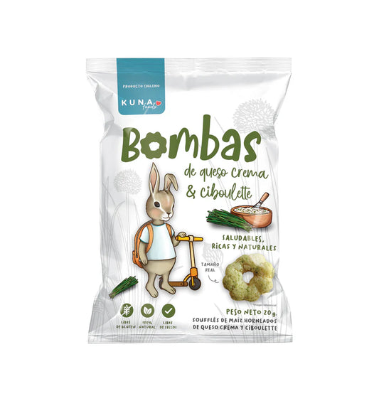 Bombas Queso Ciboulette