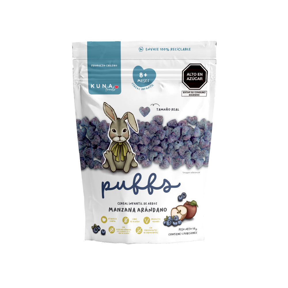 Puffs Manzana Arandano Familiar