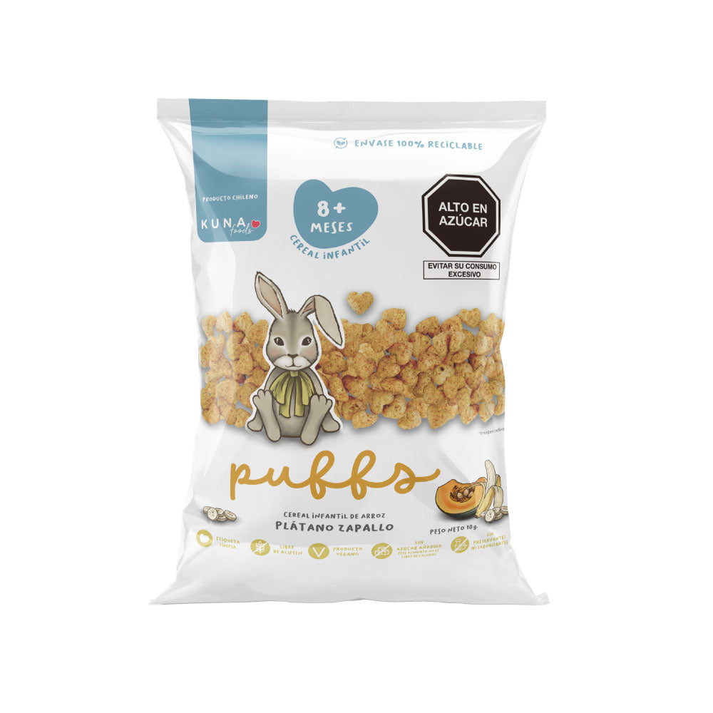 Puffs Platano Zapallo Individual