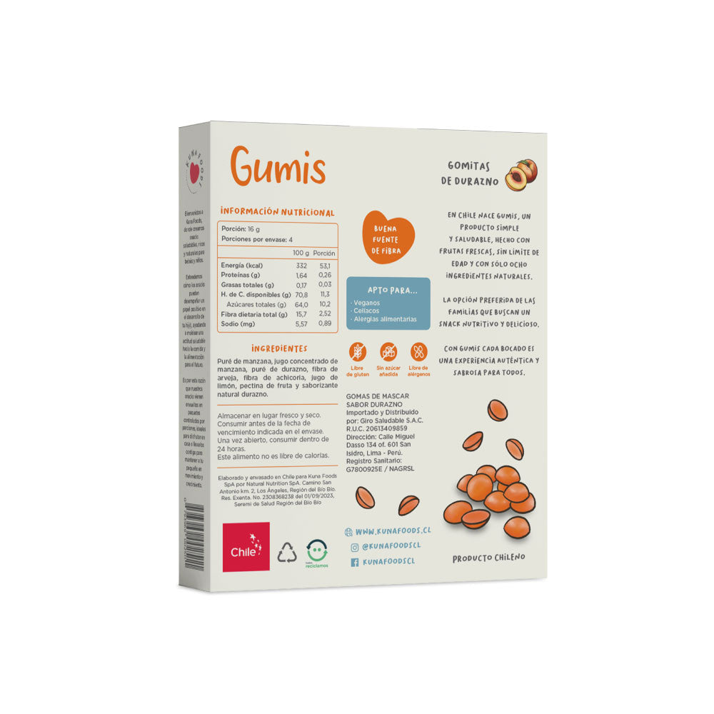 Gumis Durazno