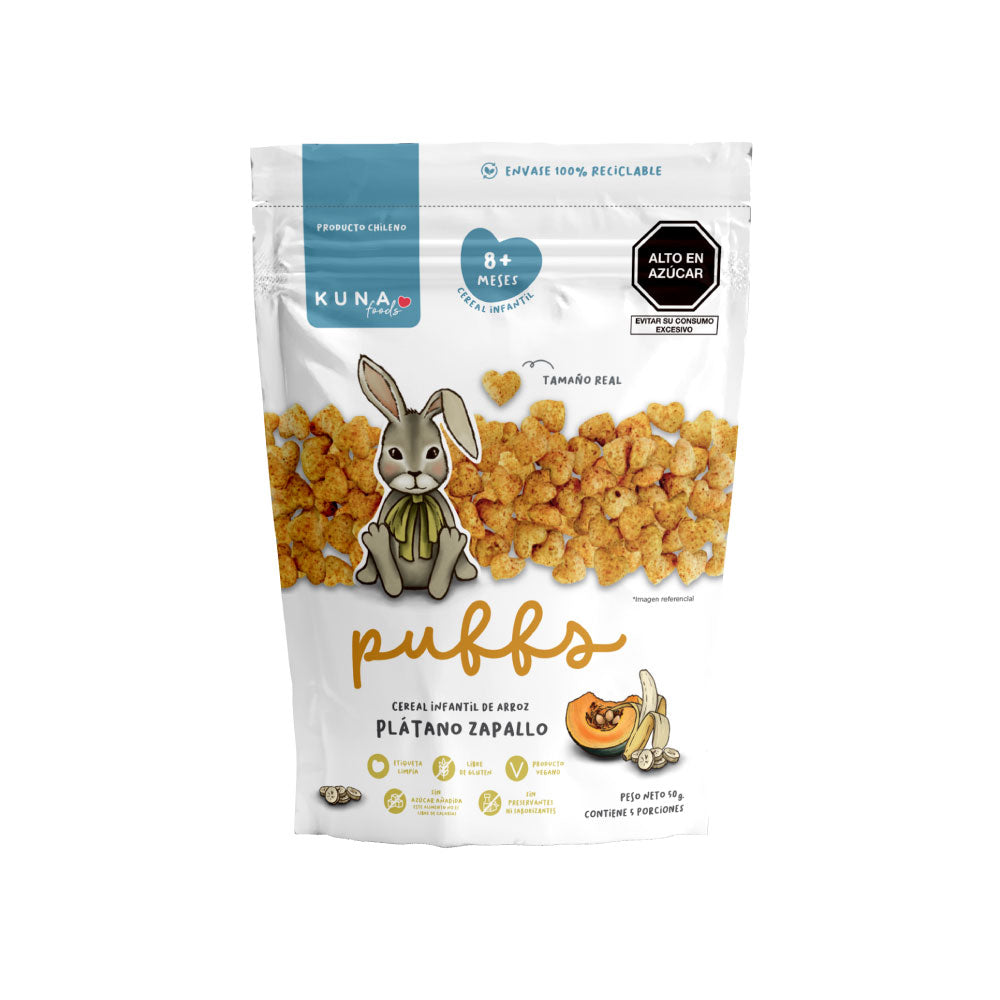 Puffs Platano Zapallo Familiar